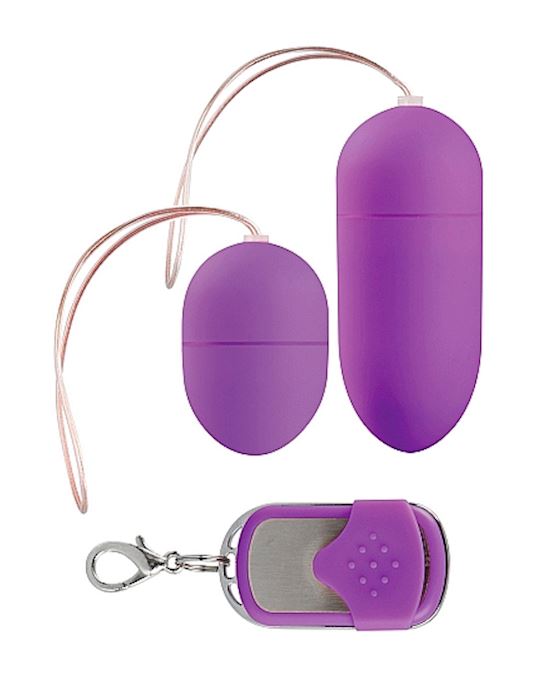 Vibrating Eggs Two-pack Purple