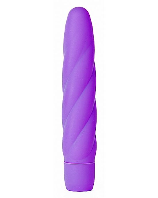 Silicone Twist Purple