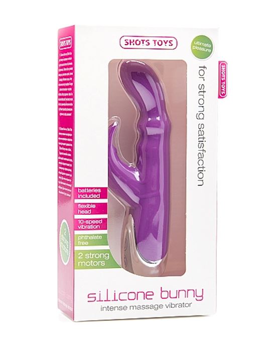 Silicone Bunny Purple