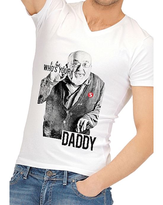 S-line Funny Tshirt Whos Your Daddy L