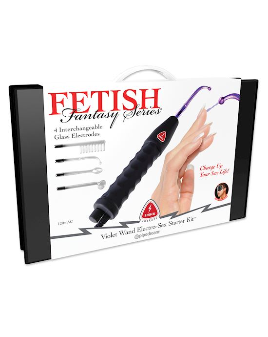Fetish Fantasy Series Shock Therapy Wand Electro-sex Starter Kit 120v