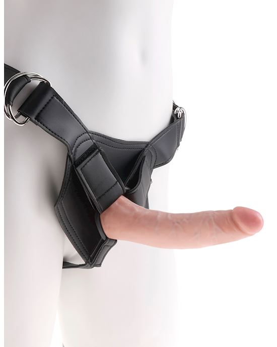 King Cock Strapon Harness w 7 Cock