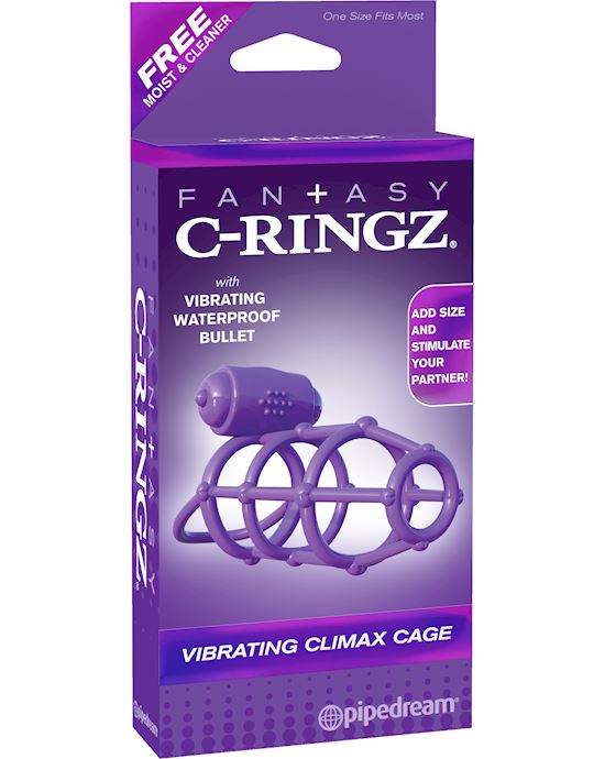 Fantasy C-ringz Vibrating Climax Cage