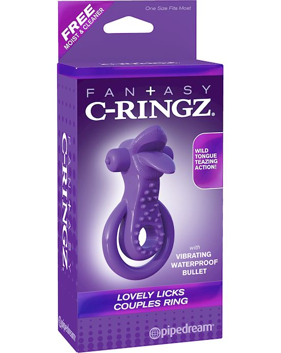 Fantasy C-ringz Lovely Licks Couples Ring