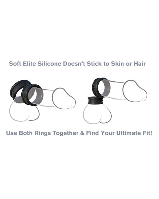 Fantasy C-ringz Max-width Silicone Rings