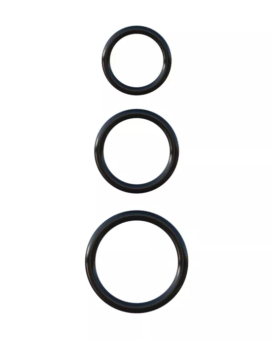 Fantasy C-ringz Silicone 3-ring Stamina Set