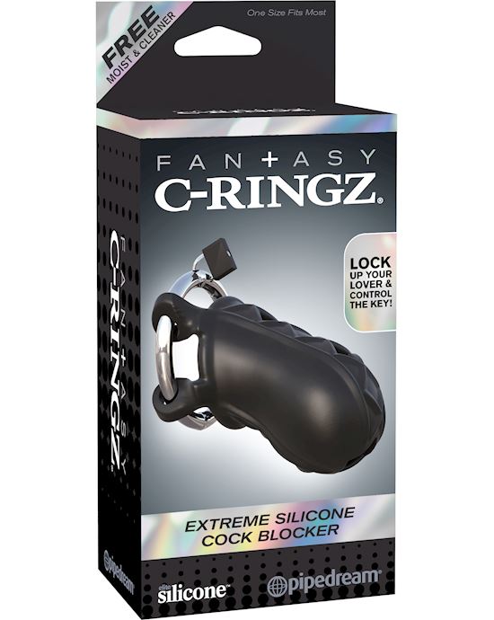 Fantasy C-ringz Extreme Silicone Cock Blocker
