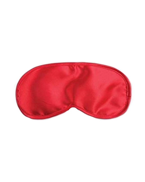 Red Satin Love Mask