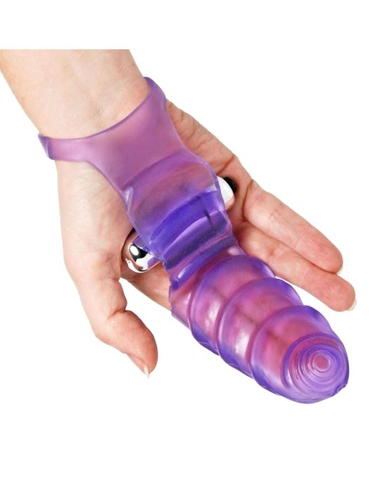 Double Finger Banger Vibrating GSpot Glove