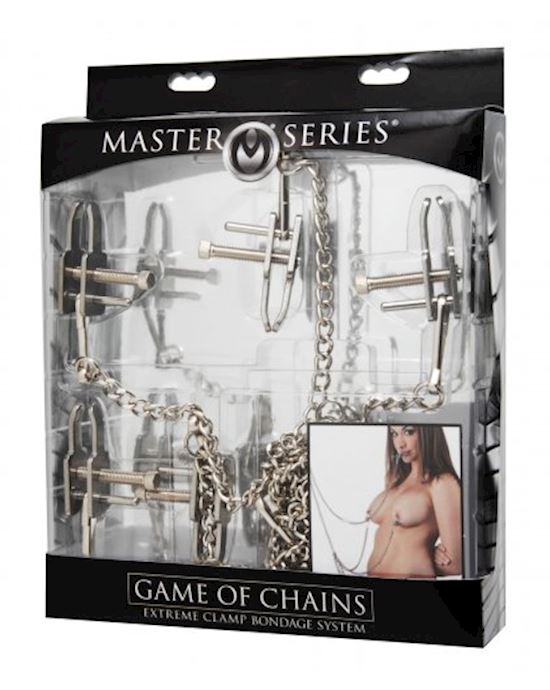 Game Of Chains Extreme Clamp Bondage System