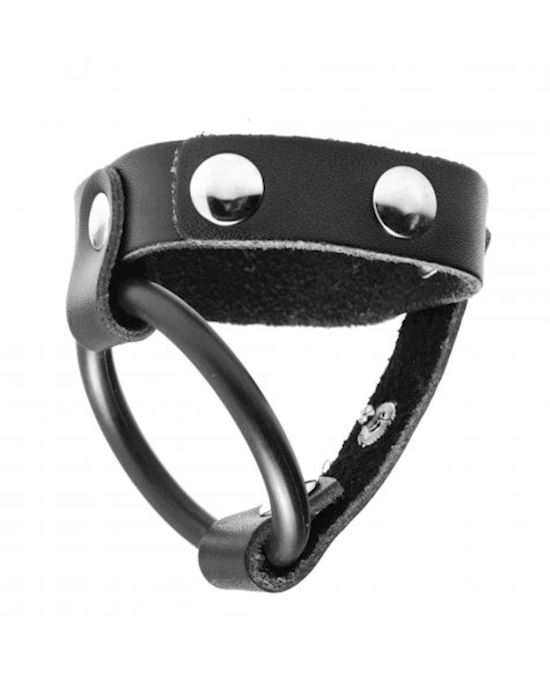 Cock Ring With Ball Harness