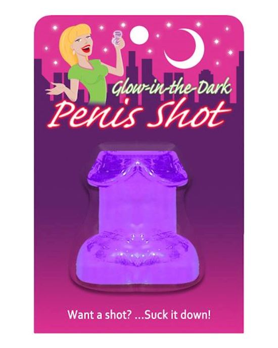 Glow-in-the-dark Penis Shot