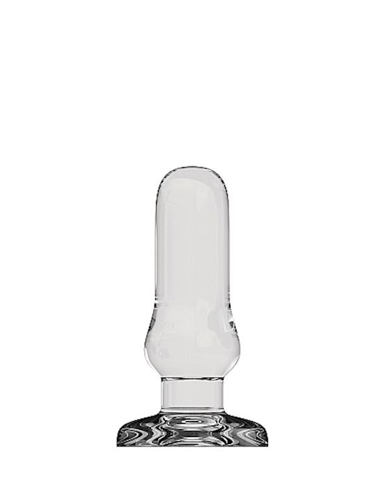 Bottom Line Buttplug Glass 4 In Model 4