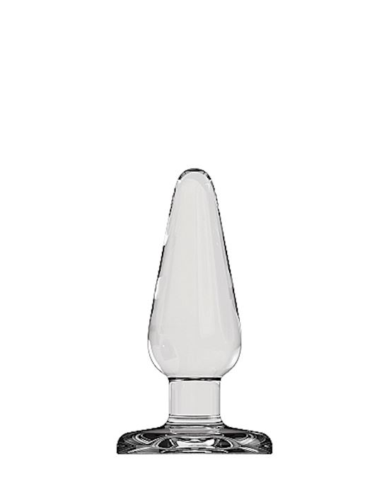 Bottom Line Buttplug Glass 4 In Model 1