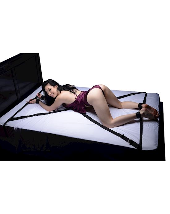 Interlace Over and Under the Bed Restraint Set