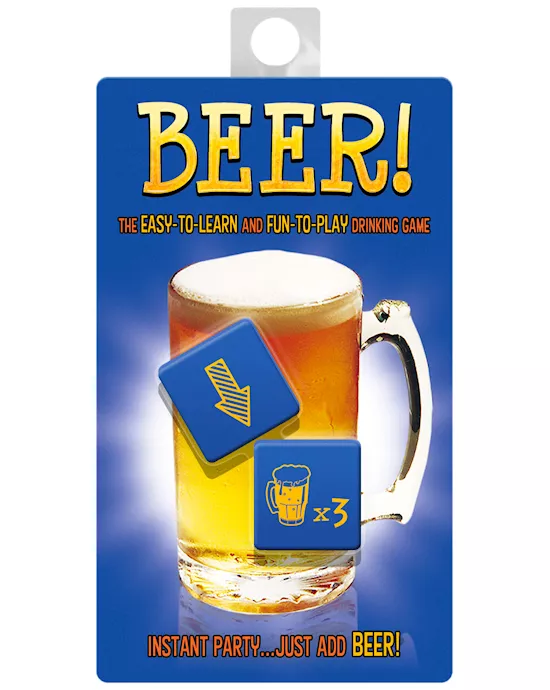 Large Beer Dice Game