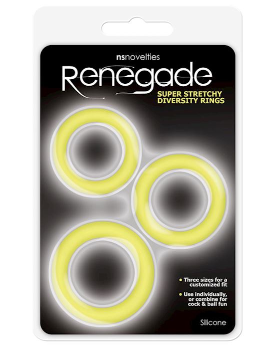 Renegade Diversity Rings Neon Yellow