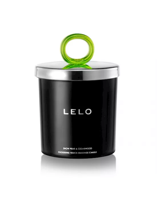 Lelo Snow Pear  Cedarwood Massage Candle