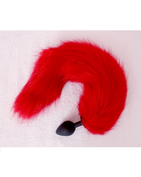 Silicone Butt Plug With Tail