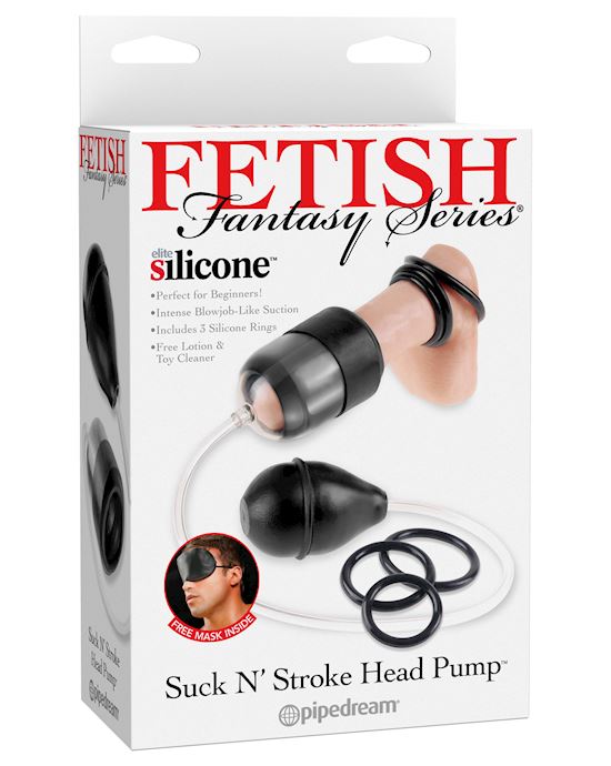 Fetish Fantasy Series Suck N’ Stroke Head Pump