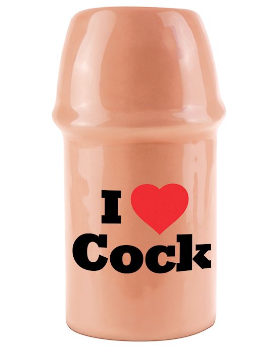 Bachelorette Party Favors Pecker Party Mug I Love Cock!