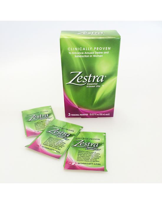 Zestra Essential Arousal Oils 3 Packettes