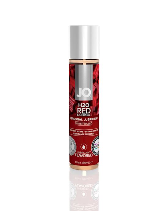 Jo H2o Flavored Lubricant Red Licorice 1floz/30ml
