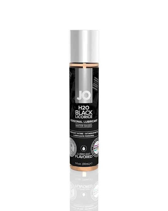 Jo H2o Flavored Lubricant Black Licorice 1floz/30ml