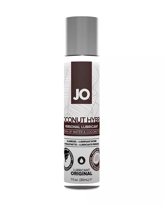 JO Silicone Free Hybrid Lubricant With Coconut Original 1Floz30ml
