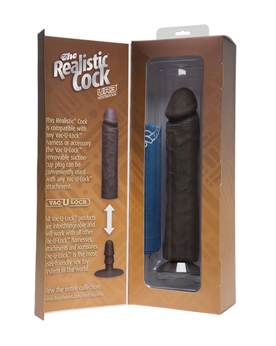 The Realistic Cock Ur3 10 Inch Suction Cup Dildo