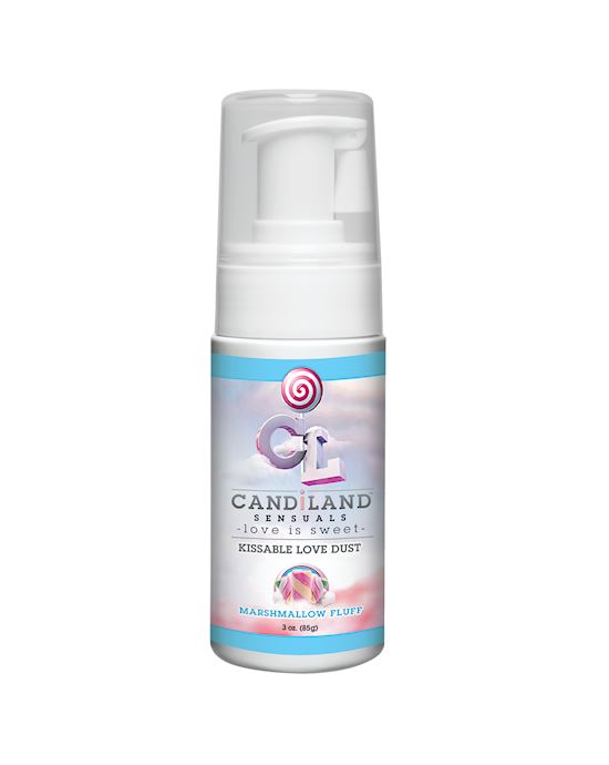 Candiland Sensuals Kissable Love Dust- Marshmallow Fluff 3 Oz Spray Bottle