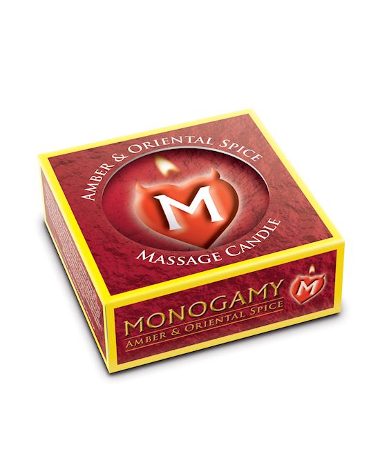 Monogamy Small Massage Candle Steamy