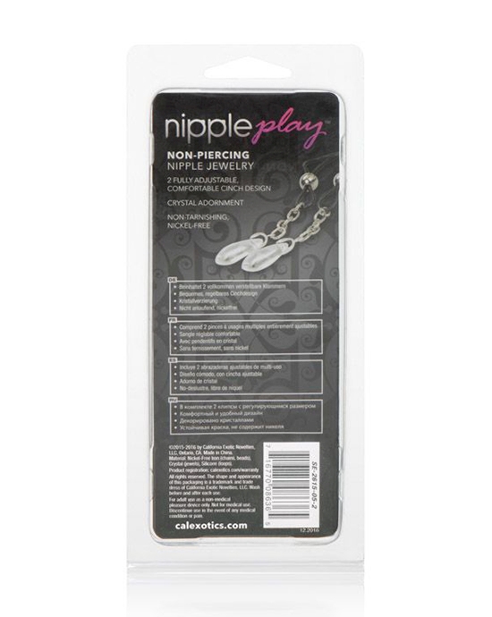 Nipple Play Non-piercing Nipple Jewelry Crystal