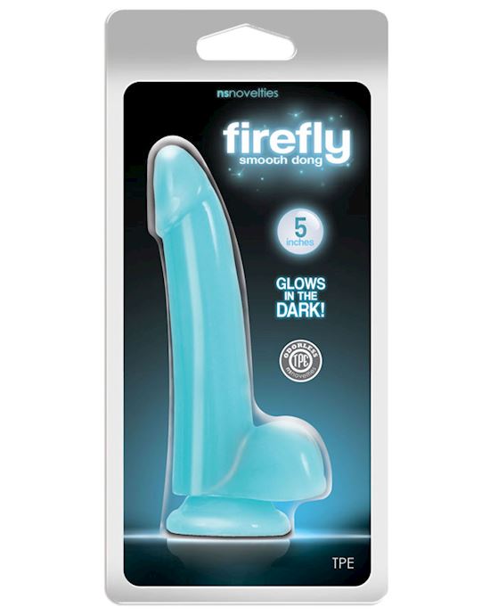 Firefly Smooth Glowing Dong 5 In Blue