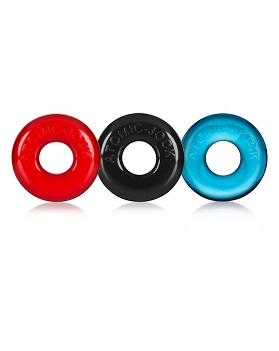 Ringer 3Pack Of DoNut1 Small Multicolor