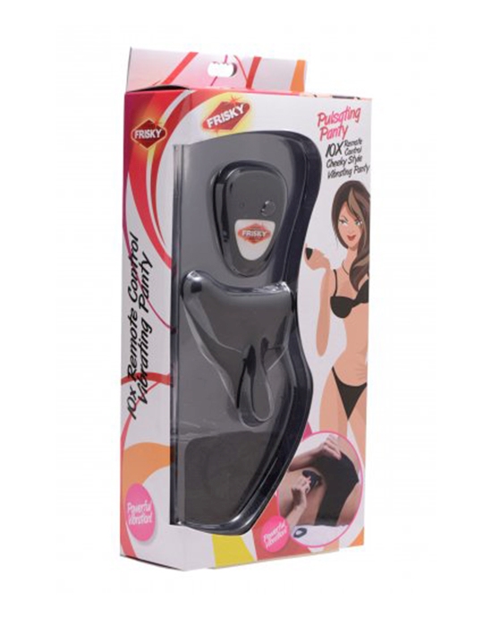 Pulsating Panty 10x Remote Control Cheeky Style Vibrating Panty