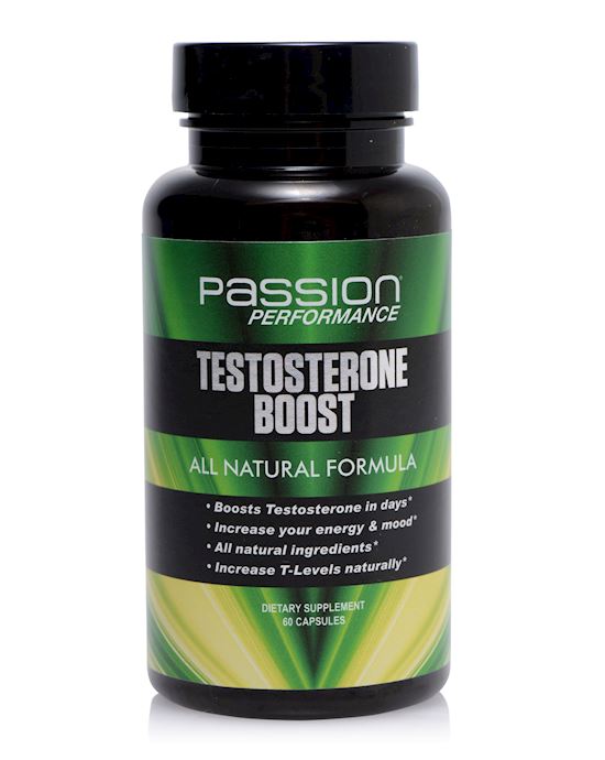 Testosterone Boost All Natural Dietary Supplement 60 Capsules