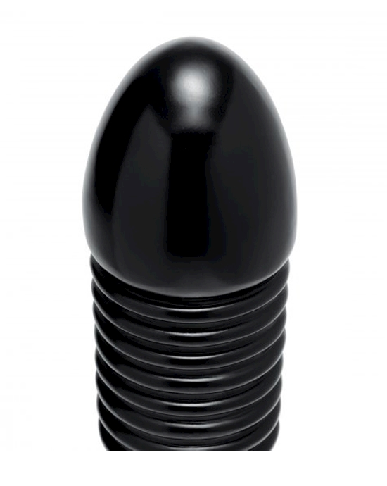 The Enormass Ribbed Plug With Suction Base