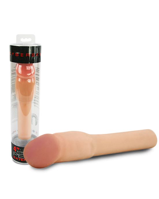 Cyberskin 4 Xtra Thick Vibrating Transformer Penis Extension