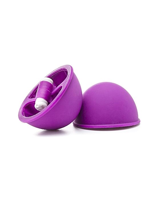 Vibrating Suction Cup Purple