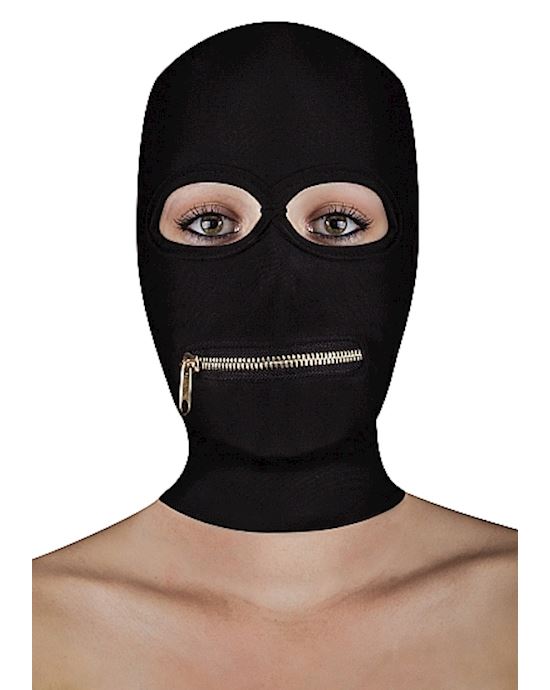 Extreme Zipper Mask With Mouth Zipper