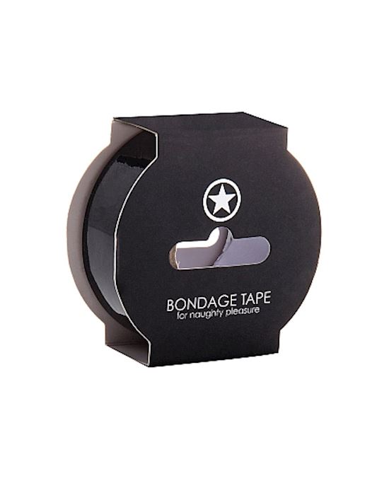 Non Sticky Bondage Tape 175 Meter Black