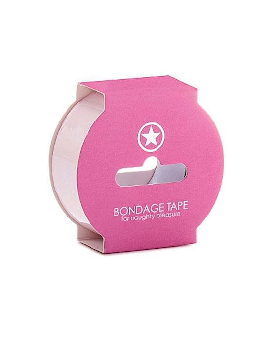 Non Sticky Bondage Tape 175 Meter Light Pink