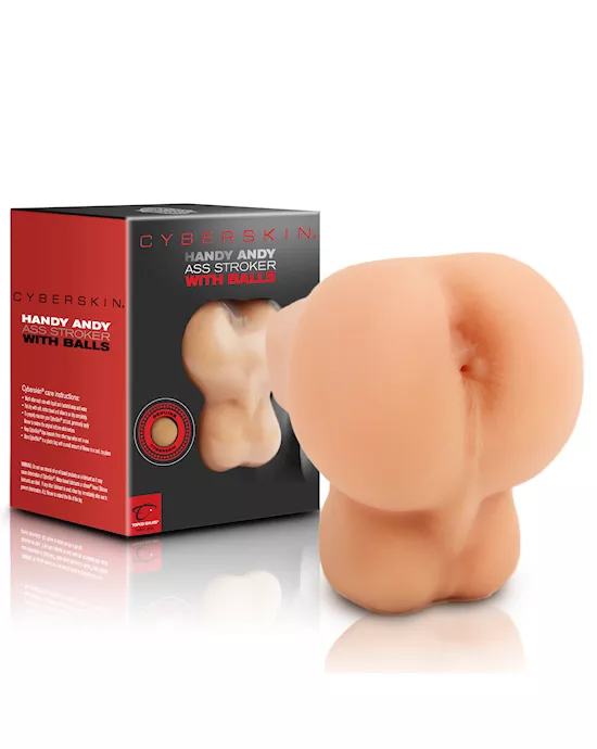Handy Andy CyberSkin Ass Stroker with Balls