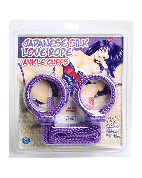 Japanese Silk Love Rope Ankle Cuffs
