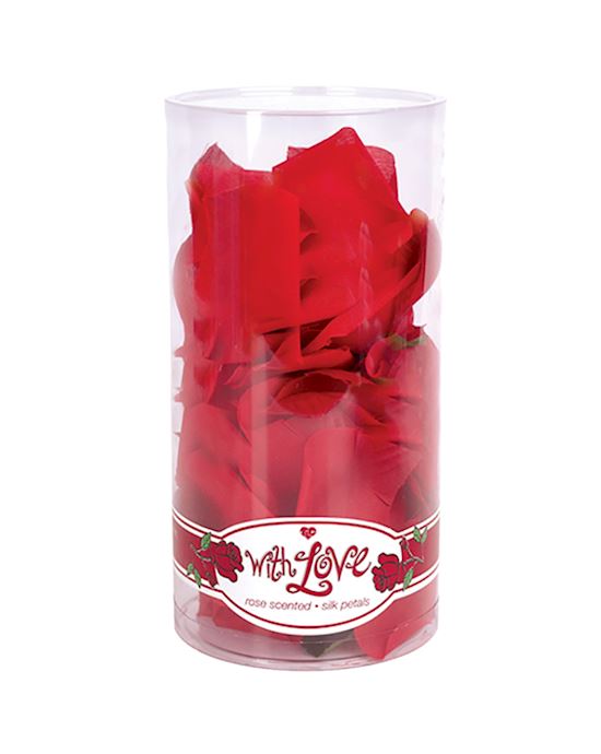 With Love Rose Scented Silk Petals