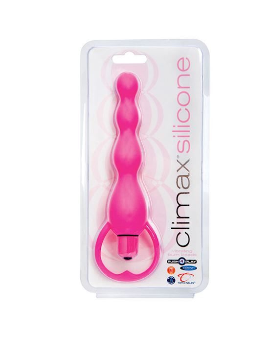 Climax Silicone Vibrating Bum Beads