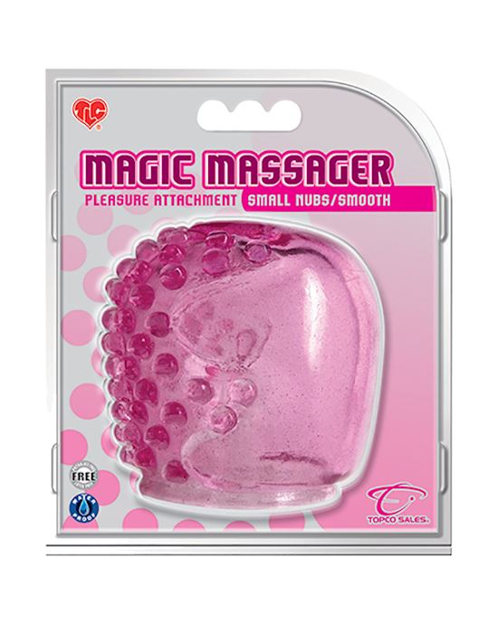 Tlc Magic Massager Pleasure Attachment Small Nubs/smooth