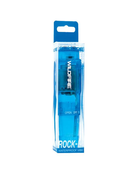 Wildfire Rock-in Waterproof Massager Bright Blue
