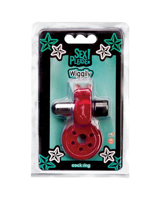 Sex Please! Wiggily Vibrating Cock Ring